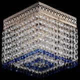 Люстра Квадрат Венеция №1 синяя в Симферополе