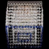 Люстра Квадрат Венеция №1 синяя в Симферополе