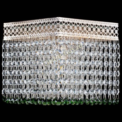 Люстра Квадрат Венеция №1 зеленая в Симферополе Гусь Хрустальный