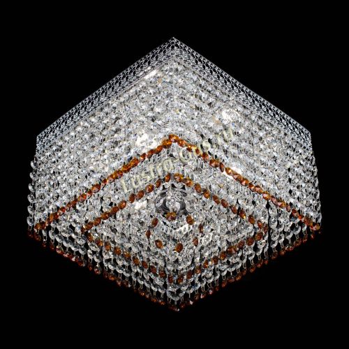 Люстра Квадрат Венеция №3 чайная в Симферополе Гусь Хрустальный