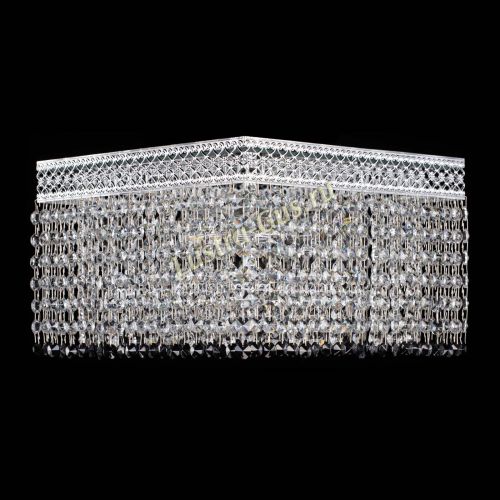 Люстра Квадрат Венеция №3 черная в Симферополе Гусь Хрустальный