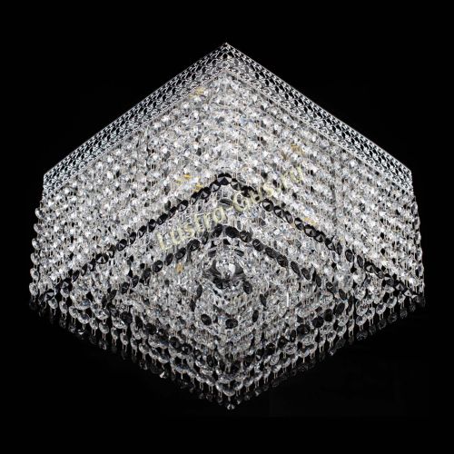 Люстра Квадрат Венеция №3 черная в Симферополе Гусь Хрустальный