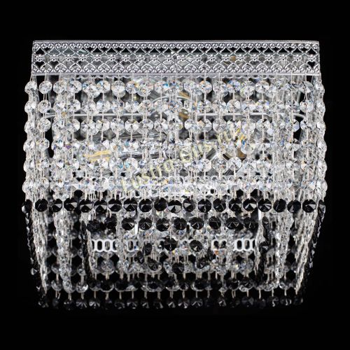 Люстра Квадрат Венеция №3 черная в Симферополе Гусь Хрустальный