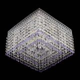 Люстра Квадрат Венеция №3 фиолетовая в Симферополе