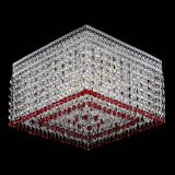 Люстра Квадрат Венеция №3 красная в Симферополе