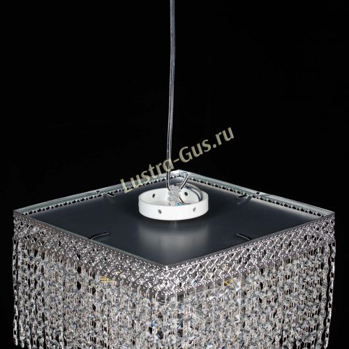 Люстра Квадрат Венеция №3 черная в Симферополе Гусь Хрустальный