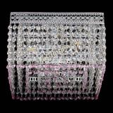 Люстра Квадрат Венеция №3 розовая в Симферополе