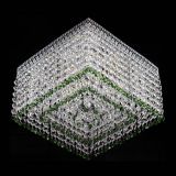 Люстра Квадрат Венеция №3 зеленая в Симферополе