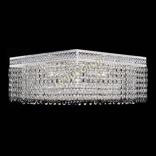 Люстра Квадрат Венеция №5 черная в Симферополе Гусь Хрустальный