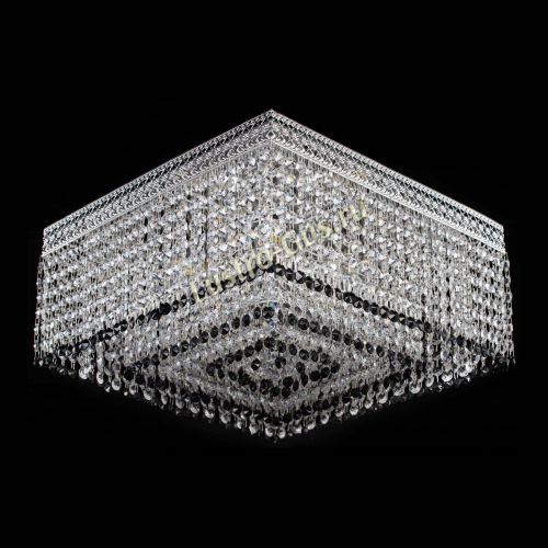 Люстра Квадрат Венеция №5 черная в Симферополе Гусь Хрустальный