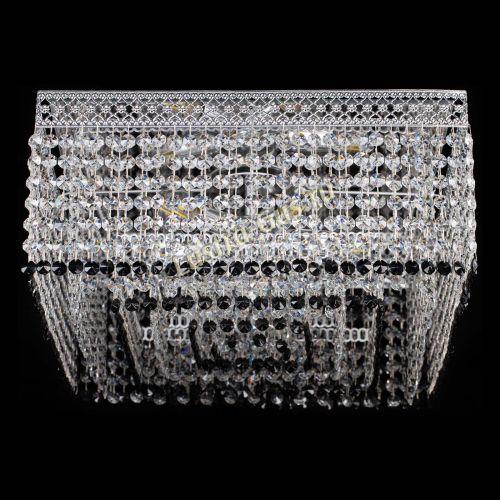 Люстра Квадрат Венеция №5 черная в Симферополе Гусь Хрустальный