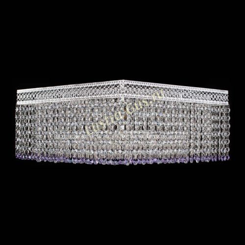 Люстра Квадрат Венеция №5 фиолетовая в Симферополе Гусь Хрустальный