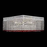 Люстра Квадрат Венеция №5 красная в Симферополе