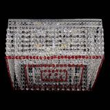 Люстра Квадрат Венеция №5 красная в Симферополе