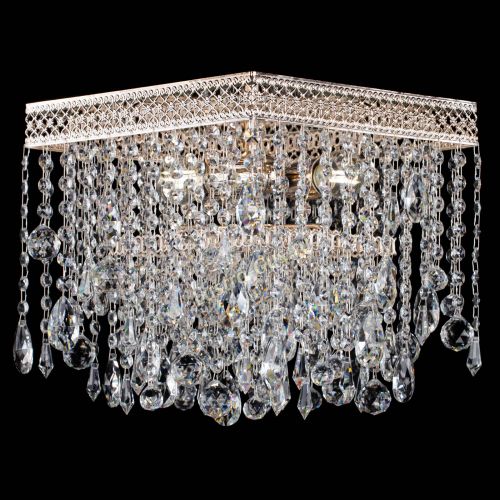 Люстра Квадрат Венеция капель №3 в Симферополе Гусь Хрустальный