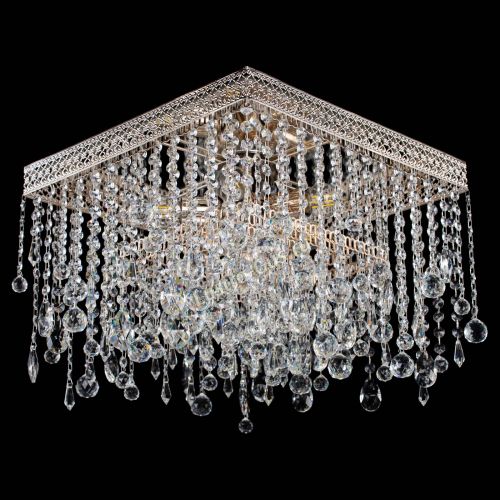 Люстра Квадрат Венеция капель №5 в Симферополе Гусь Хрустальный