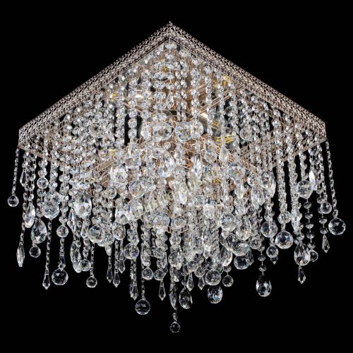 Люстра Квадрат Венеция капель №5 в Симферополе Гусь Хрустальный