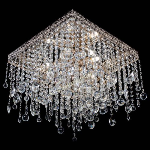 Люстра Квадрат Венеция капель №5 в Симферополе Гусь Хрустальный