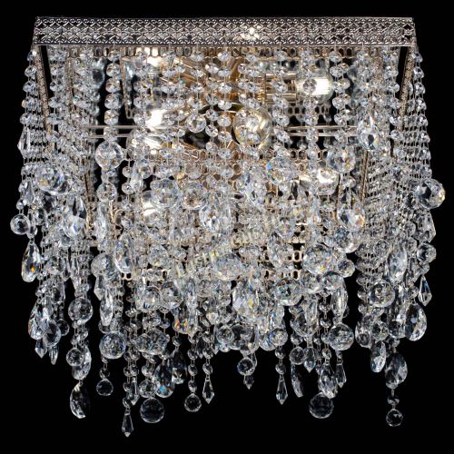 Люстра Квадрат Венеция капель №5 в Симферополе Гусь Хрустальный