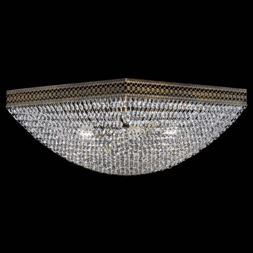 Люстра Квадрат Венеция сетка №3 под бронзу в Симферополе Гусь Хрустальный