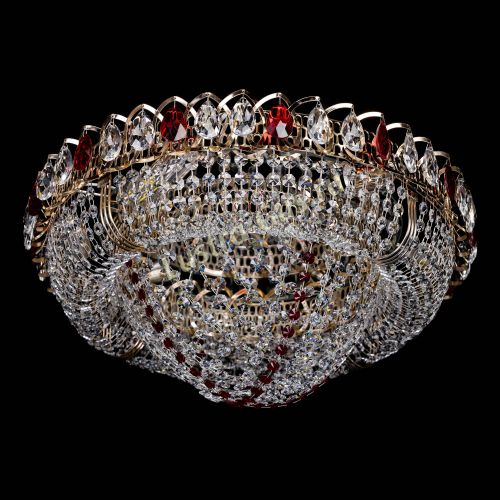 Люстра Лада красная в Симферополе Гусь Хрустальный