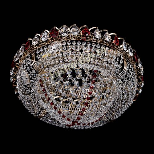 Люстра Лада красная в Симферополе Гусь Хрустальный