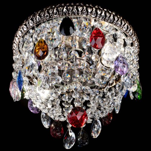 Люстра Лацио №2 разноцветная в Симферополе Гусь Хрустальный