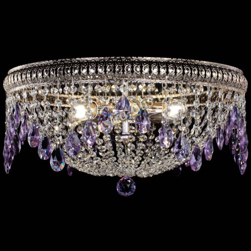 Люстра Лацио №5 журавлик фиолетовая в Симферополе Гусь Хрустальный