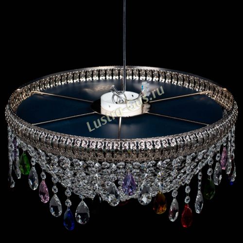 Люстра Лацио №5 журавлик разноцветная в Симферополе Гусь Хрустальный