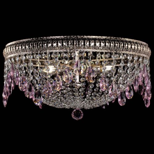 Люстра Лацио №5 журавлик розовая в Симферополе Гусь Хрустальный