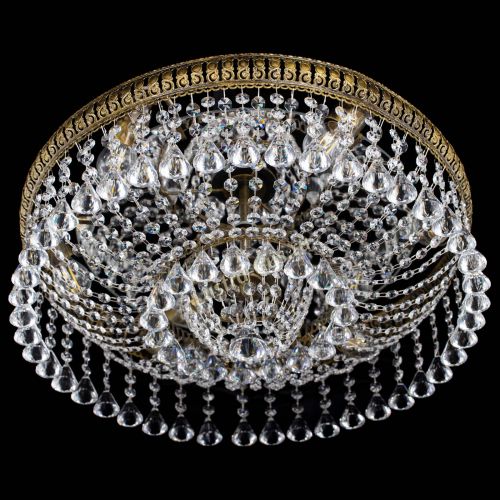 Люстра Лацио Капель Конусы под бронзу в Симферополе Гусь Хрустальный