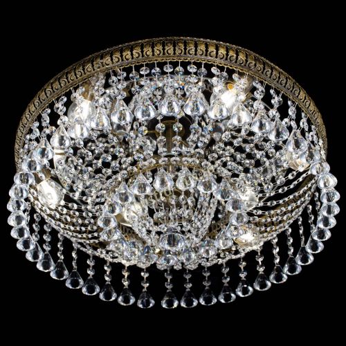 Люстра Лацио Капель Конусы под бронзу в Симферополе Гусь Хрустальный