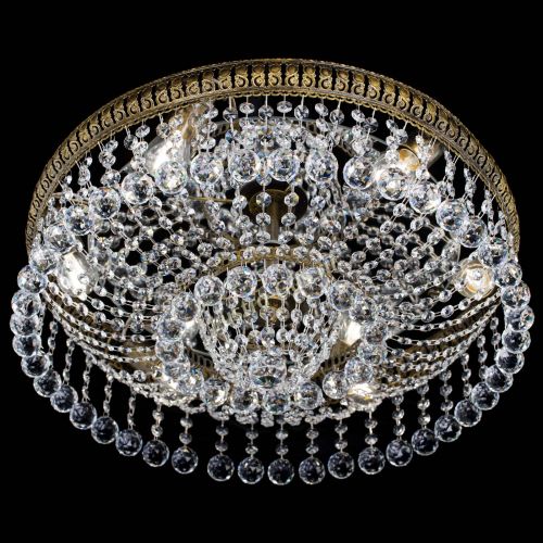 Люстра Лацио Капель шары под бронзу в Симферополе Гусь Хрустальный