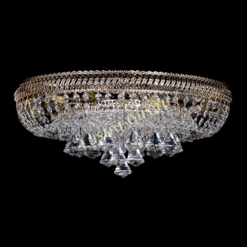 Люстра Лацио №1 конус - 6 ламп в Симферополе Гусь Хрустальный