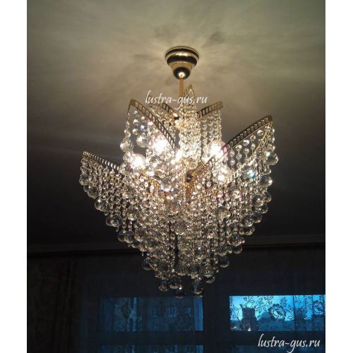 Люстра Лилия № 2 шар в Симферополе Гусь Хрустальный