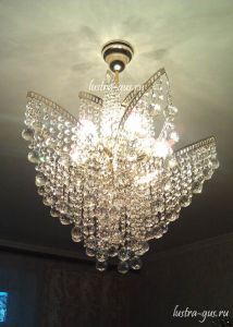 Люстра Лилия № 2 шар в Симферополе отзыв и фото покупателя