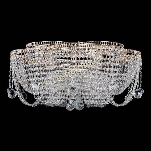 Люстра Лотос №2 700 мм шар в Симферополе Гусь Хрустальный