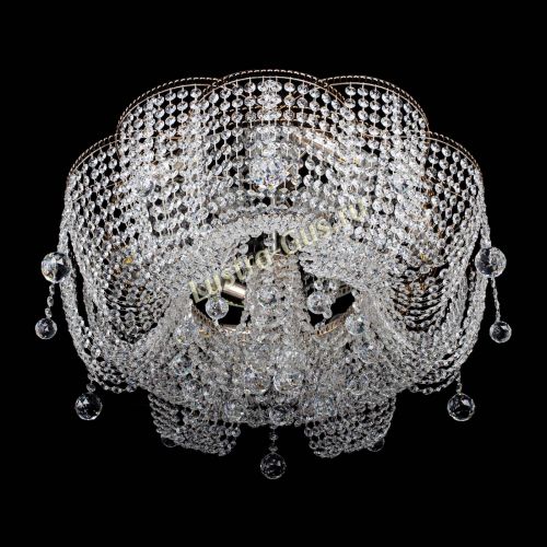 Люстра Лотос №2 700 мм шар в Симферополе Гусь Хрустальный