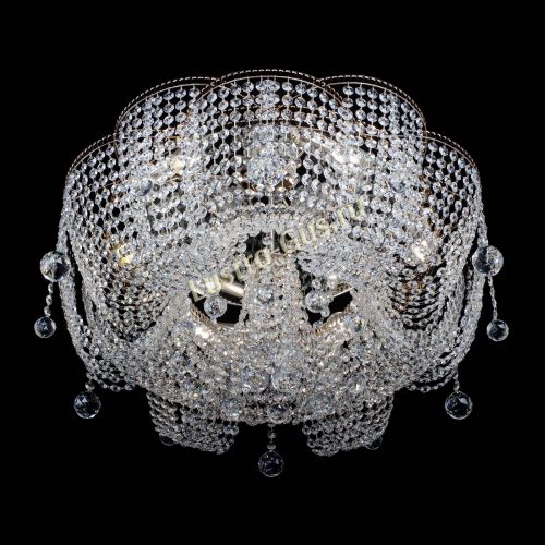 Люстра Лотос №2 700 мм шар в Симферополе Гусь Хрустальный