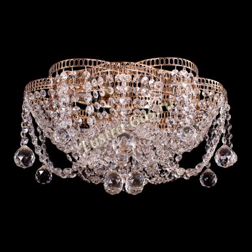 Люстра Лотос №2 шар в Симферополе Гусь Хрустальный