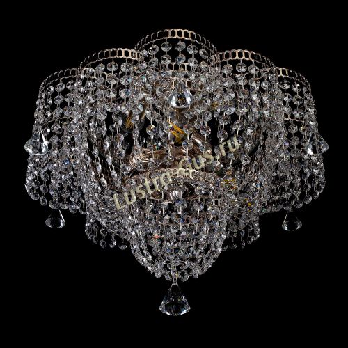 Люстра Лотос 3 лампы в Симферополе Гусь Хрустальный