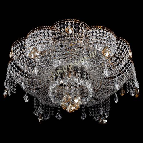 Люстра Лотос Стелла Осень 700 мм в Симферополе Гусь Хрустальный