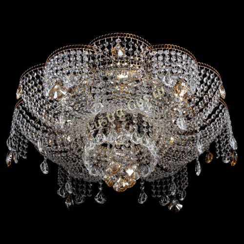 Люстра Лотос Стелла Осень 700 мм в Симферополе Гусь Хрустальный