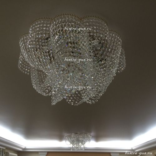 Люстра Лотос Василиса 6 ламп в Симферополе Гусь Хрустальный