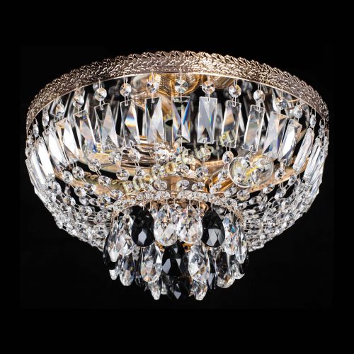 Люстра Милан Астра №3 черная в Симферополе Гусь Хрустальный