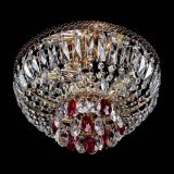 Люстра Милан Астра №3 красная в Симферополе