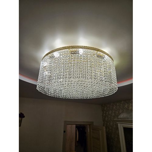 Люстра Милан капель №10 в Симферополе Гусь Хрустальный