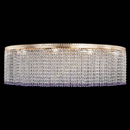 Люстра Милан капель №12 фиолетовая в Симферополе Гусь Хрустальный