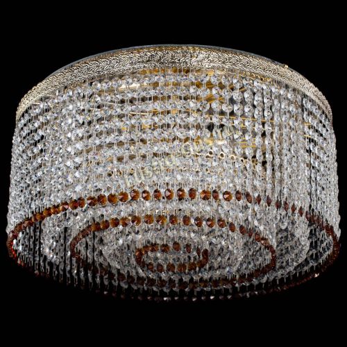 Люстра Милан капель оптикон Чайная в Симферополе Гусь Хрустальный