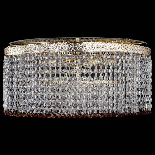 Люстра Милан капель оптикон Чайная в Симферополе Гусь Хрустальный